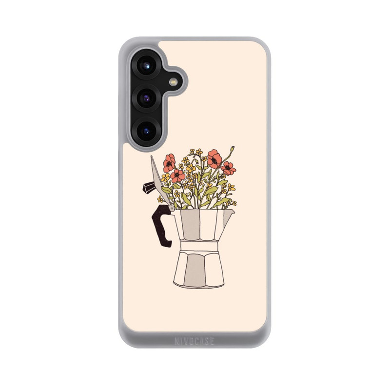 Galaxy S25 + NIVOpure Moka Flowers