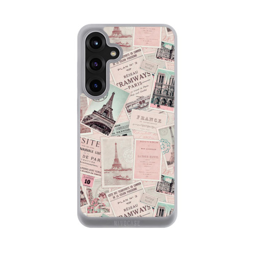 Samsung Galaxy S25+  NIVOpure Vintage Paris Postcards Pattern