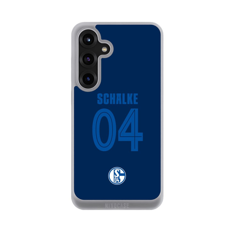 Galaxy S25 + NIVOpure Schalke 04 Dunkelblau