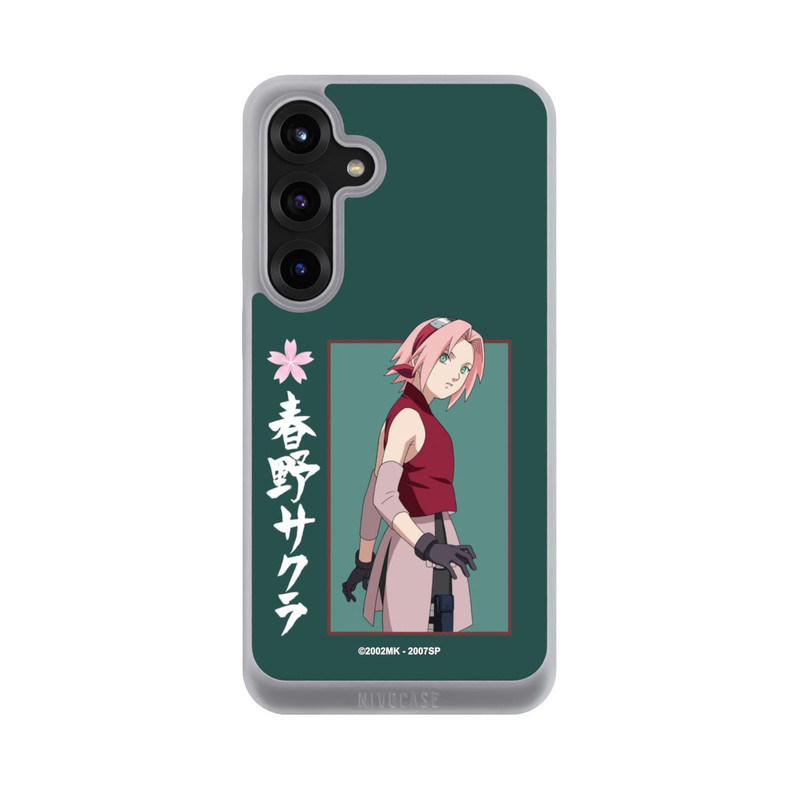 Galaxy S25 + NIVOpure Sakura green