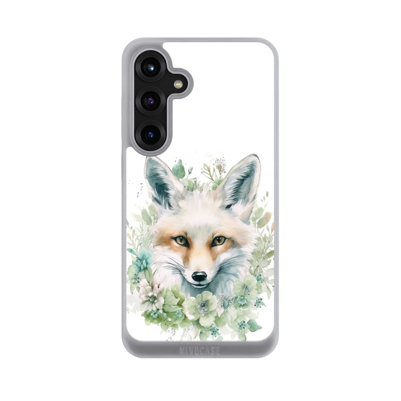 Galaxy S25 + NIVOpure Fuchs blumig