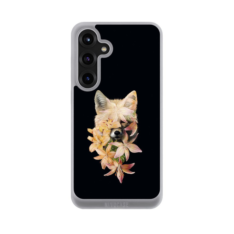 Galaxy S25 + NIVOpure Blumen-Fuchs