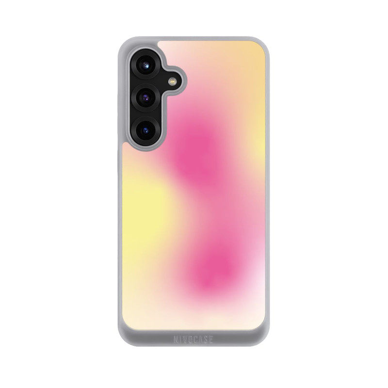 Galaxy S25 + NIVOpure Aura jaune rose