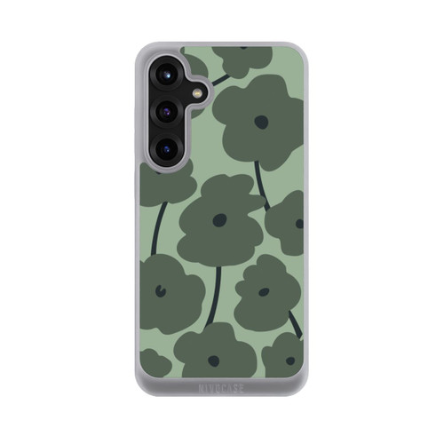 Samsung Galaxy S25+  NIVOpure Fleurs Minimalistes Vertes