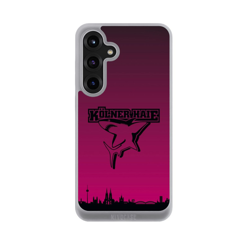 Galaxy S25 + NIVOpure Kölner Haie Skyline Pink