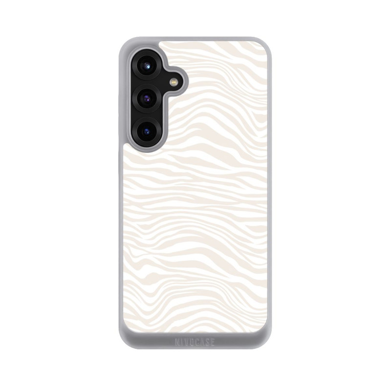 Galaxy S25 + NIVOpure Motif Zèbre Marron