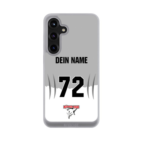Samsung Galaxy S25+  NIVOpure Kölner Haie Trikotmotiv Personalisierbar