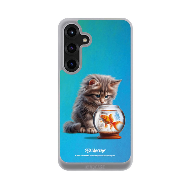 Galaxy S25 + NIVOpure Cat And Gold Fish