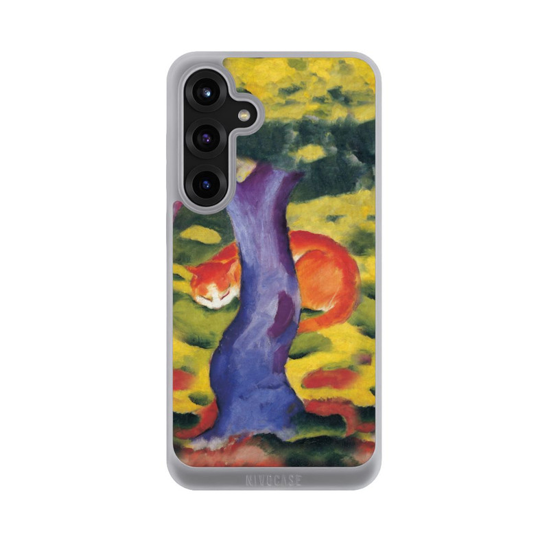 Galaxy S25 + NIVOpure Katze hinter Einem Baum von Franz Marc