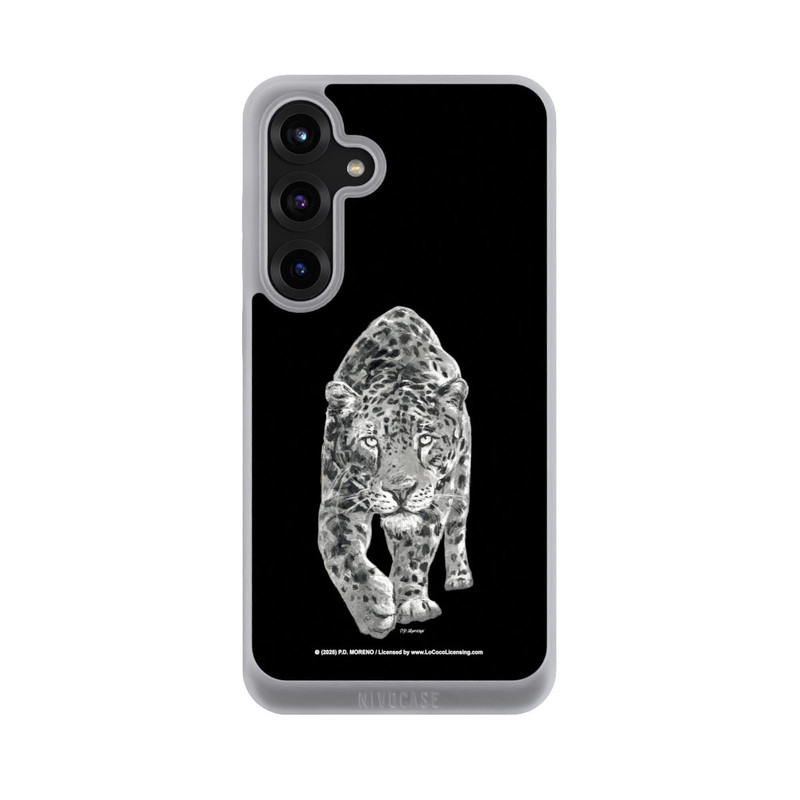 Galaxy S25 + NIVOpure Leopard Schwarz