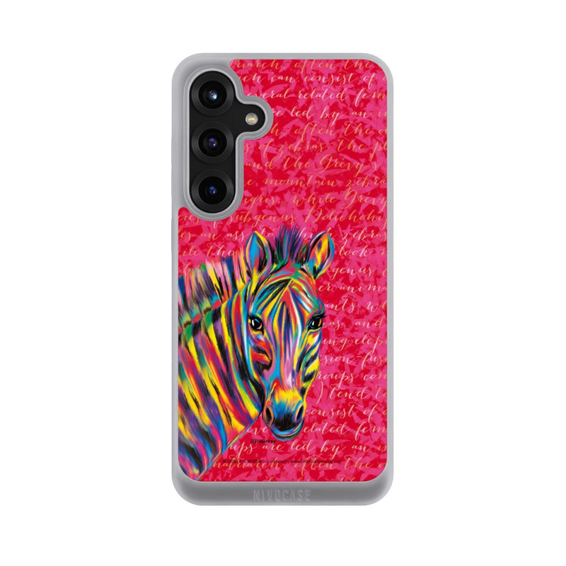 Galaxy S25 + NIVOpure Zèbre coloré