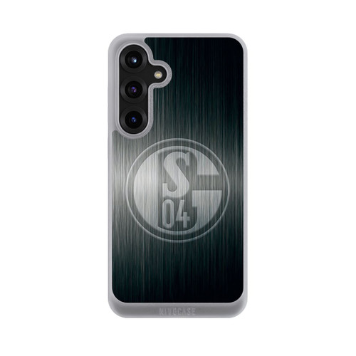 Samsung Galaxy S25+  NIVOpure Schalke 04 Metall Look