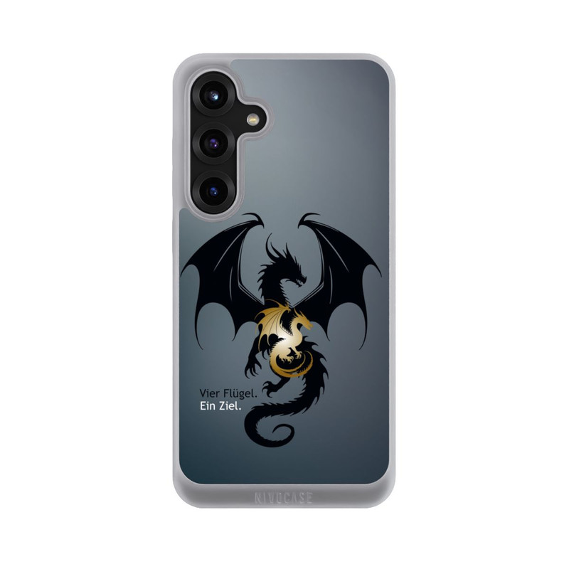 Galaxy S25 + NIVOpure Dragons Four Wings One Goal