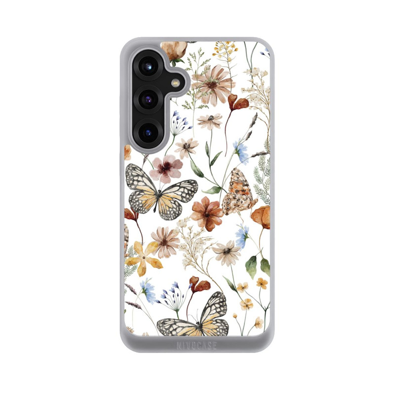 Galaxy S25 + NIVOpure Wildflowers and Butterflies Pattern
