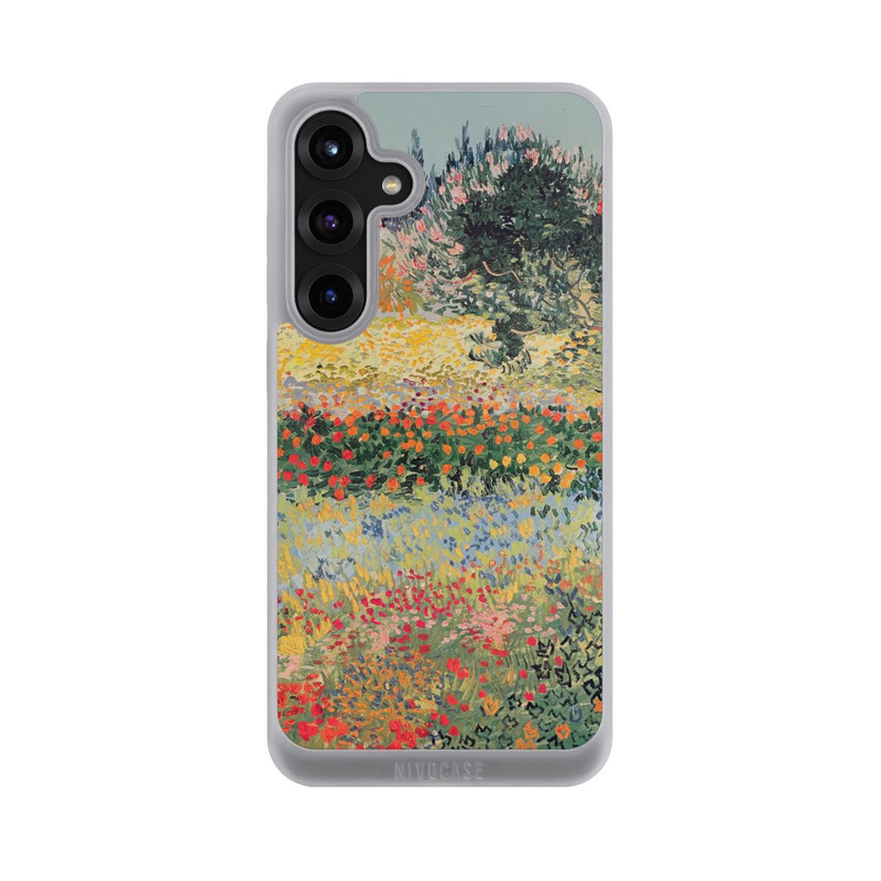 Galaxy S25 + NIVOpure Garden in Bloom, Arles, July 1888 by Vincent van Gogh