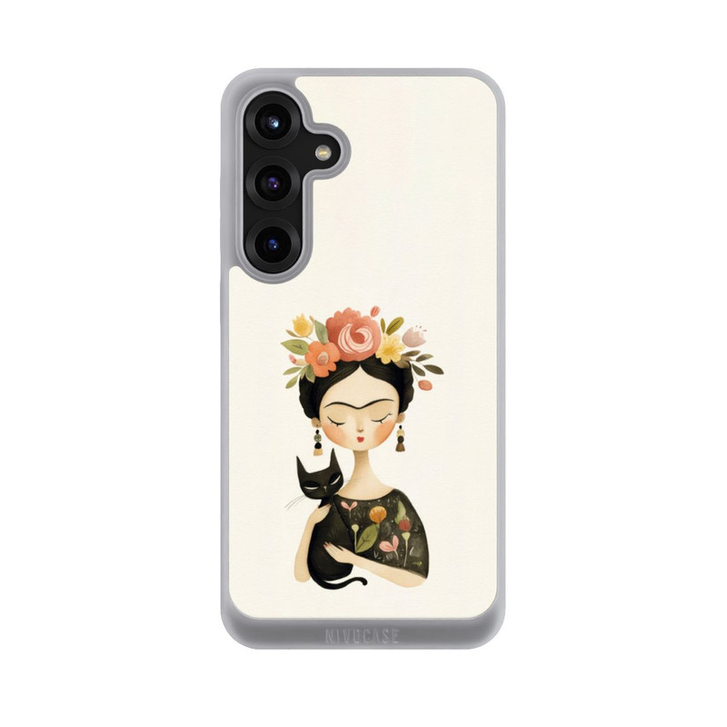Galaxy S25 + NIVOpure Mexikanische Ikone und Katze