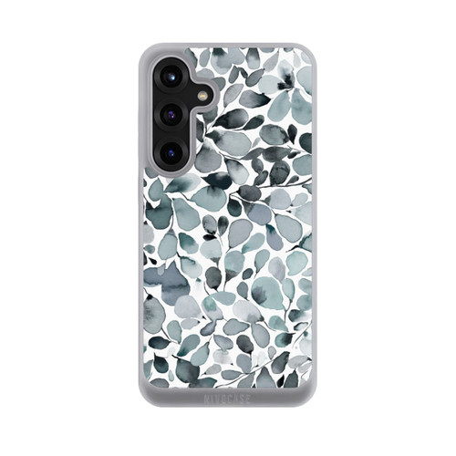Samsung Galaxy S25+  NIVOpure Eucalyptus Watercolor Leaves Grey