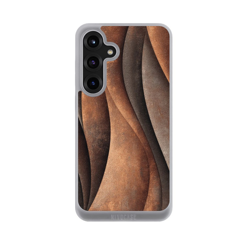 Galaxy S25 + NIVOpure Bronze-Look Luxuriös