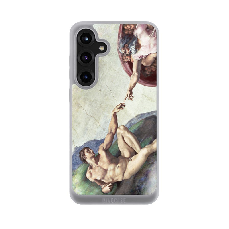 Galaxy S25 + NIVOpure Michelangelo Buonarroti Creation of Adam