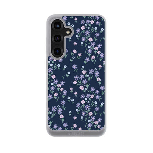Samsung Galaxy S25+  NIVOpure Dark Blue Floral Theme