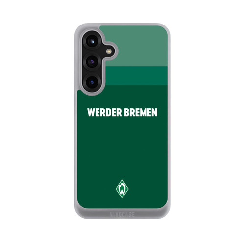 Samsung Galaxy S25+  NIVOpure Werder Bremen Schriftzug Raute