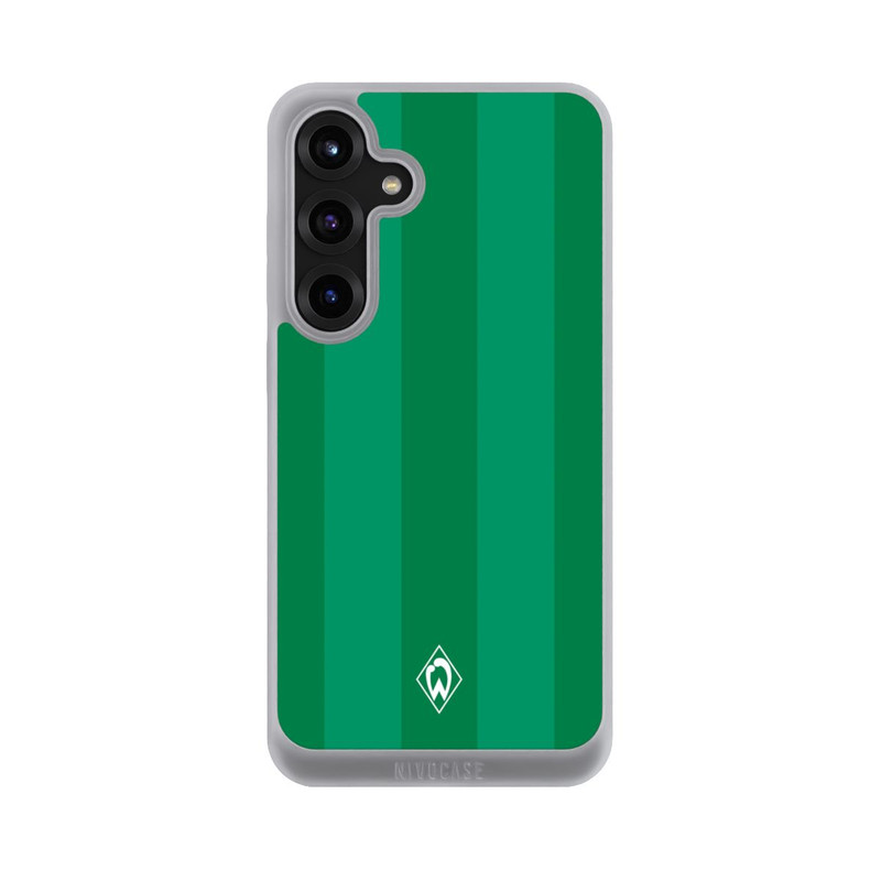 Galaxy S25 + NIVOpure Werder Brême à rayures vertes