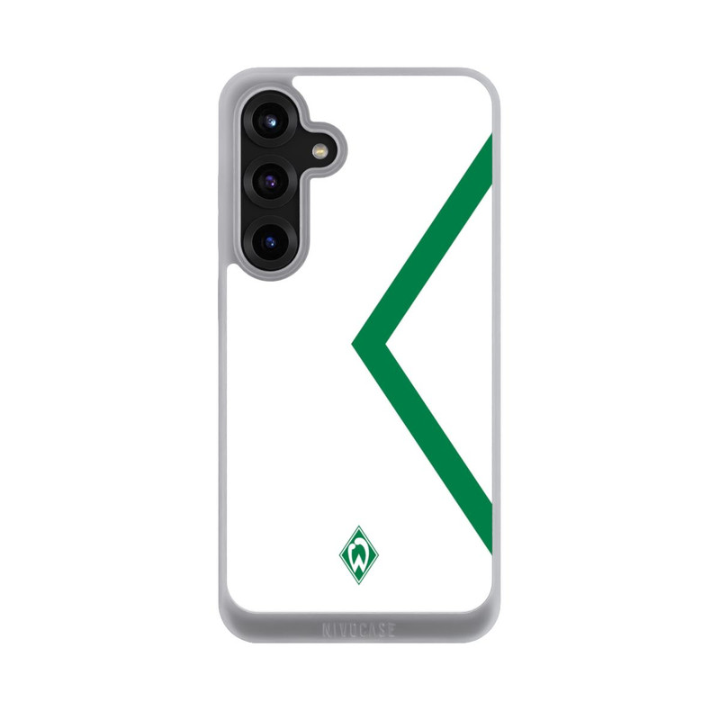 Galaxy S25 + NIVOpure Werder Bremen Rautenelement Grün