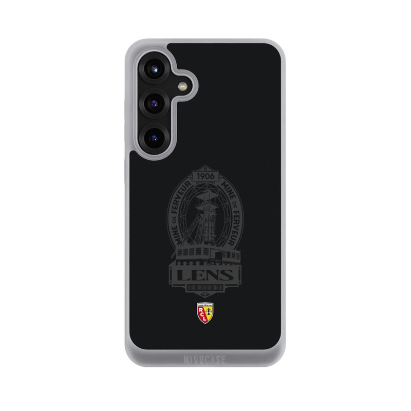 Galaxy S25 + NIVOpure RC Lens Mine de Ferveur Emblème noir