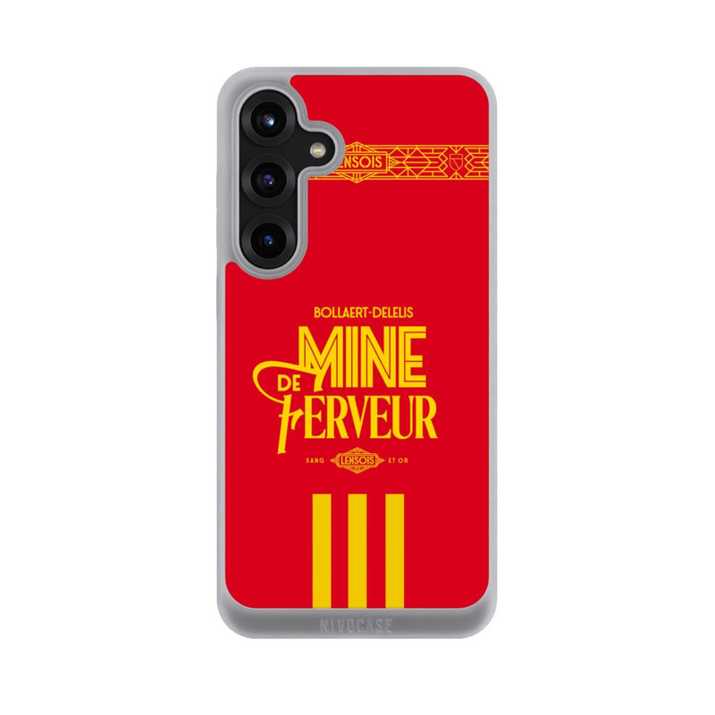 Galaxy S25 + NIVOpure RC Lens Mine de Ferveur red