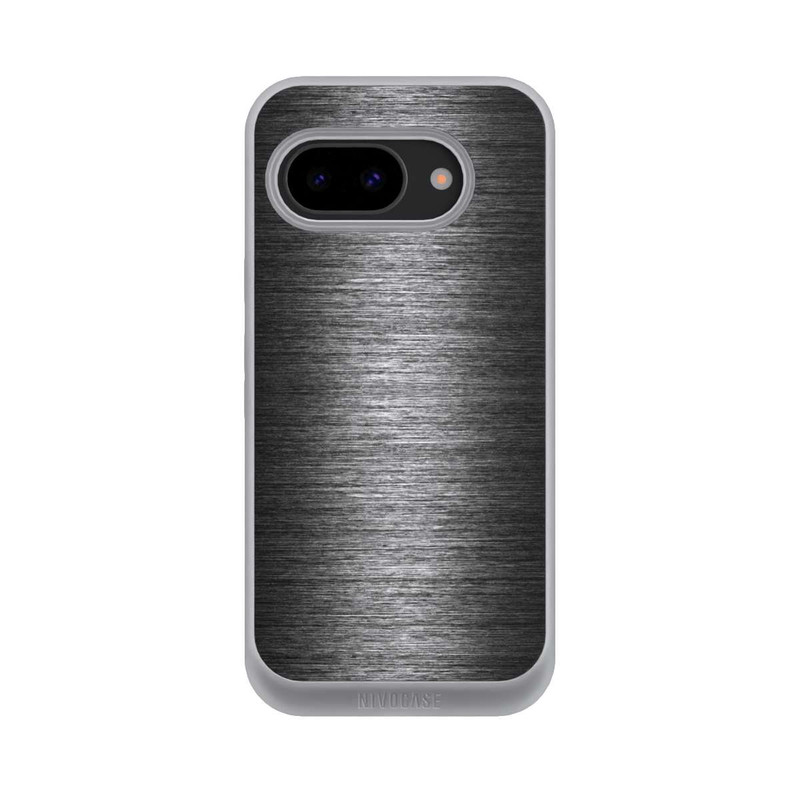 Pixel 9a NIVOpure Metal Look - Anthrazit