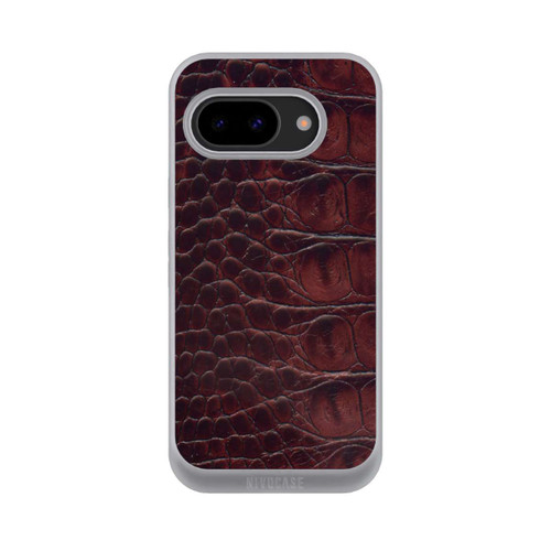 Google Pixel 9a NIVOpure Cuir de Crocodile