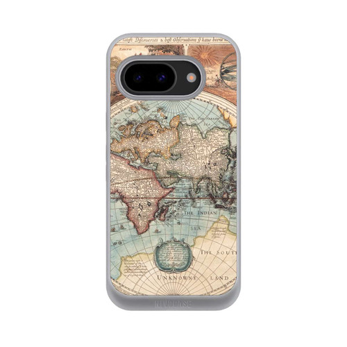 Google Pixel 9a NIVOpure Vintage Weltkarte