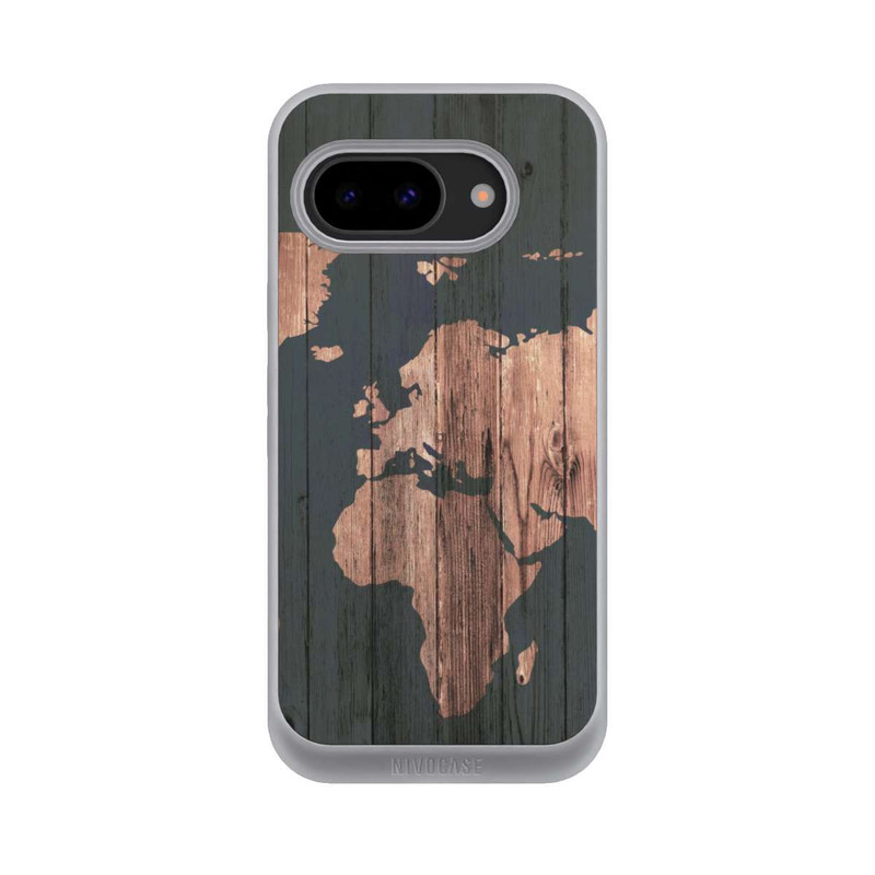 Pixel 9a NIVOpure Wooden World Map