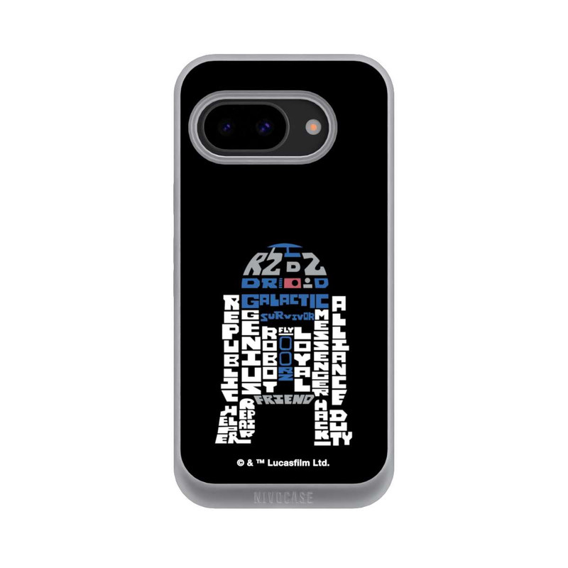 Pixel 9a NIVOpure R2-D2 Typo Graphique