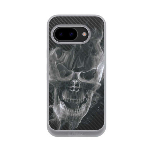 Google Pixel 9a NIVOpure rauchender Totenkopf Carbon