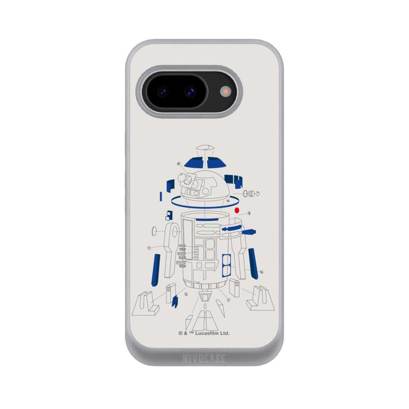 Pixel 9a NIVOpure R2D2 Dessin éclaté - StarWars 8