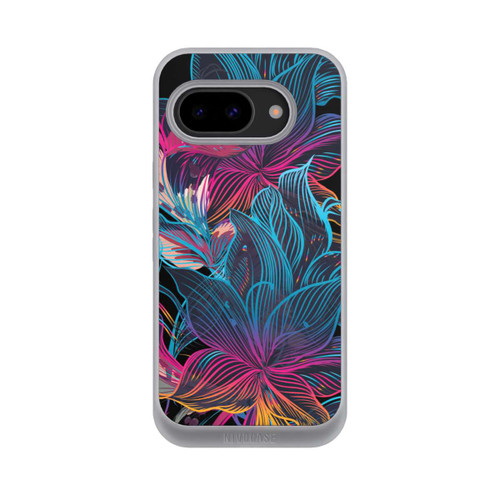 Google Pixel 9a NIVOpure Le pouvoir des fleurs néon