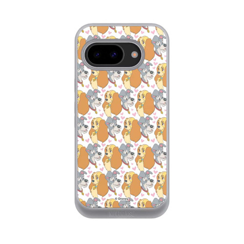 Google Pixel 9a NIVOpure La Belle et Le Chlochard Motif Cœurs