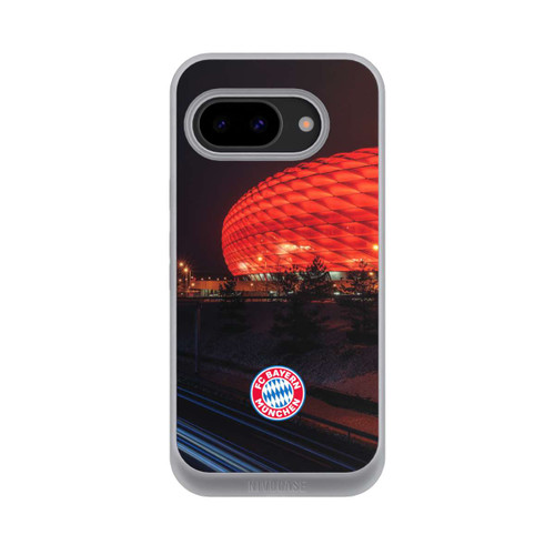 Google Pixel 9a NIVOpure Allianz Arena bei Nacht FCB