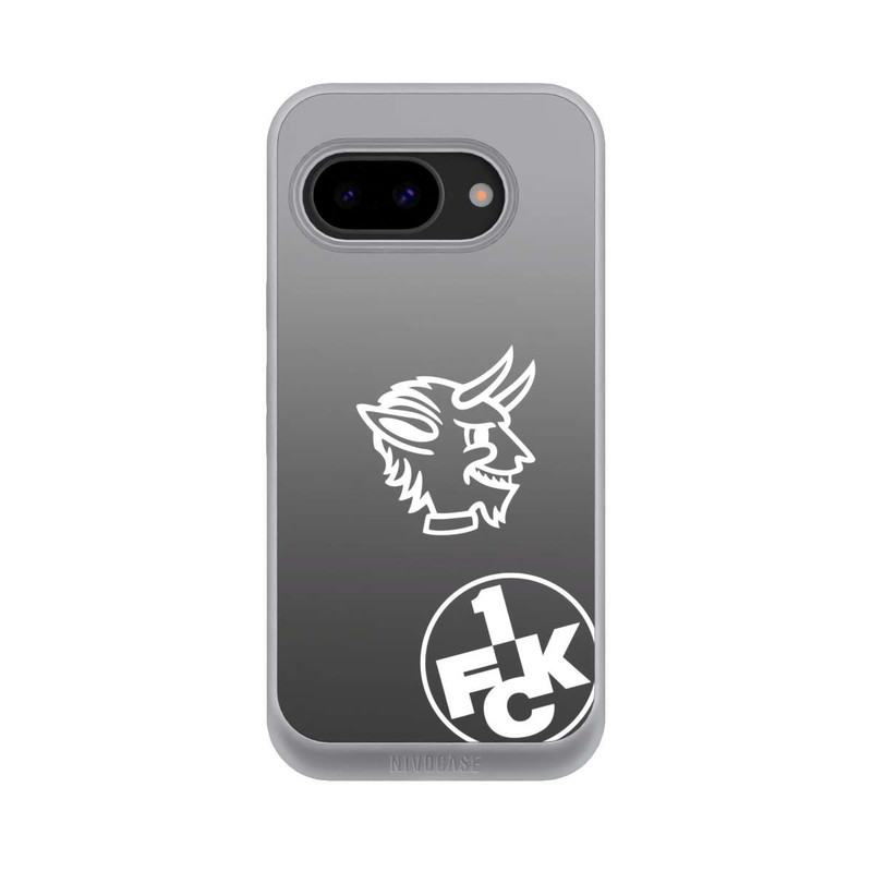 Pixel 9a NIVOpure Teufelskopf FCK auf Schwarz