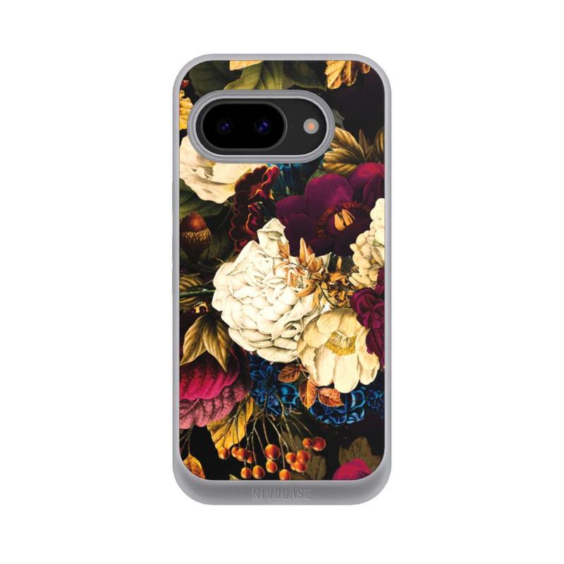 Pixel 9a NIVOpure Fleurs vintage sombres