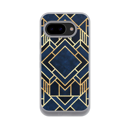 Google Pixel 9a NIVOpure Kunst Deko Blau Golddruck