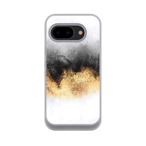 Google Pixel 9a NIVOpure Grauer Himmelstaub Golddruck