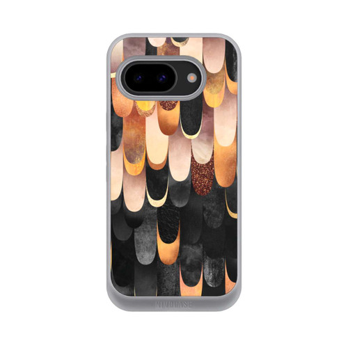 Google Pixel 9a NIVOpure Gefiedertes Kupfer und Schwarz