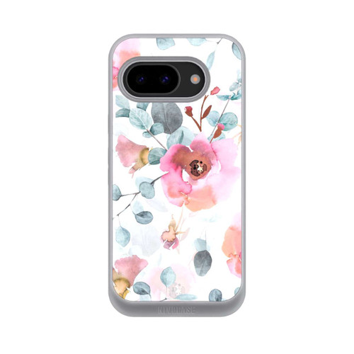 Google Pixel 9a NIVOpure Aquarell Blumentapete