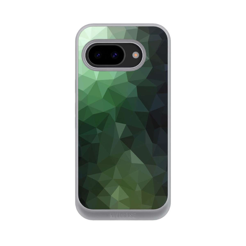 Pixel 9a NIVOpure Polygonal Mosaic Green
