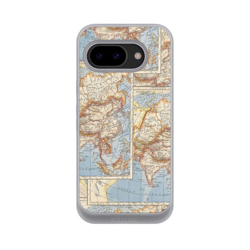 Google Pixel 9a NIVOpure World Map Vintage