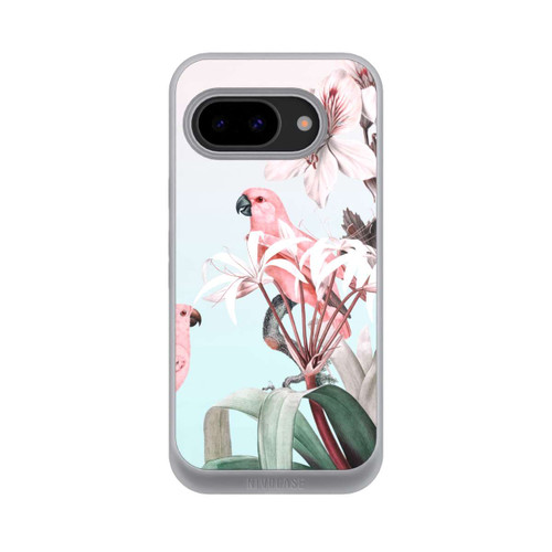Google Pixel 9a NIVOpure Pastel Parrots Paradise
