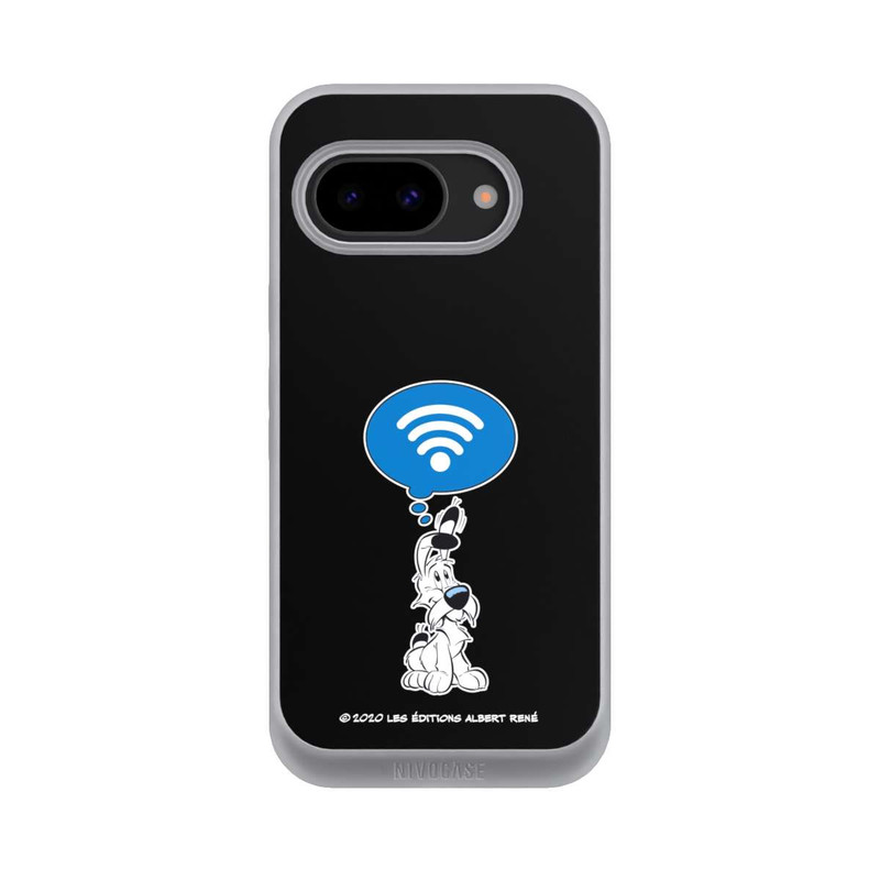 Pixel 9a NIVOpure Idefix W-LAN - Schwarz Hintergrund