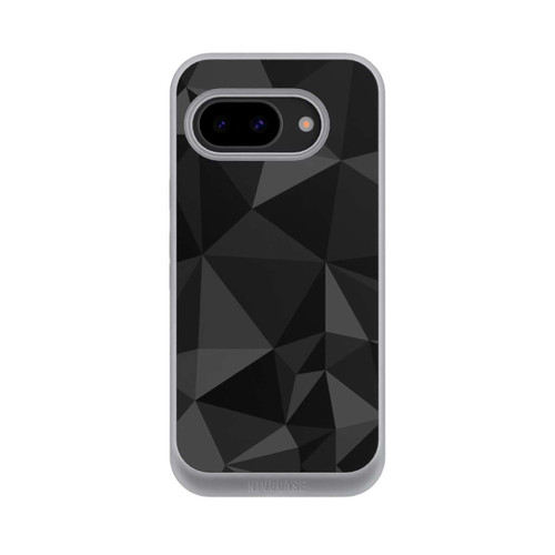 Google Pixel 9a NIVOpure Polygonmuster schwarz